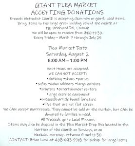 Giant Flea Market Etowah NC