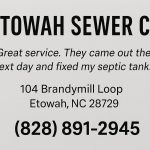 🚜 Etowah Sewer Co – Sewer Septic Etowah NC