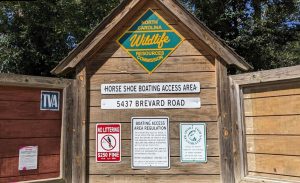 Horse Shoe River Bend Access Horse Shoe NC