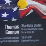 🔪 Blue Ridge Blades – Thomas Cannon – Knife Fabrication Horse Shoe NC