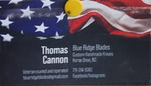 🔪 Blue Ridge Blades – Thomas Cannon – Knife Fabrication Horse Shoe NC