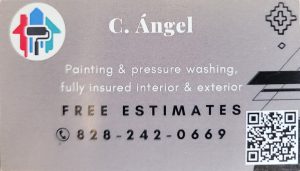 🎨 C. Ángel – Painting & Pressure Washing Etowah NC