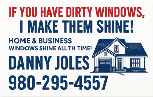 ✨ Danny Joles – Window Cleaning Specialist – Window Cleaning Etowah NC