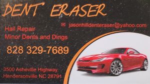 🚗 Dent Eraser – Minor Dent & Ding Repair Auto Body Hendersonville NC
