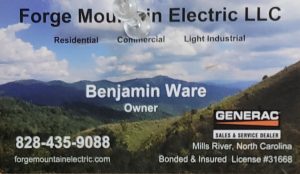 ⚡ Forge Mountain Electric LLC – Mills River, NC