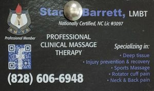 ๐ Stacey Barrett, LMBT โ Clinical Massage Therapy Etowah NC ๐ Stacey Barrett, LMBT โ Clinical Massage Therapy Etowah NC