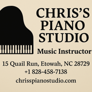 ๐น Chrisโs Piano Studio Music Teacher Etowah NC ๐น Chrisโs Piano Studio Music Teacher Etowah NC