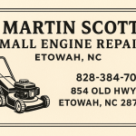 🛠️ Martin Scott Small Engine Repair Etowah NC